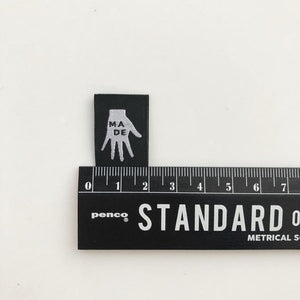 "Hand Made" Kylie and the Machine Woven Labels 8 Pack