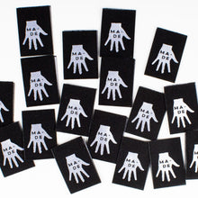 Load image into Gallery viewer, &quot;Hand Made&quot; Kylie and the Machine Woven Labels 8 Pack
