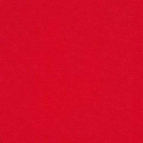 K0001 1308 Kona Solid Robert Kaufman Red cotton quilting fabric