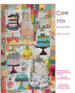 Cake Mix Applique Pattern by Laura Heine