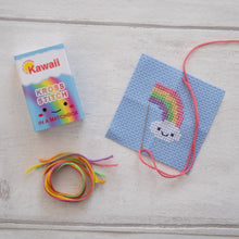 Load image into Gallery viewer, Marvling Bros Brothers Kawaii Kross Cross Stitch Kit in a Matchbox Made in England UK
