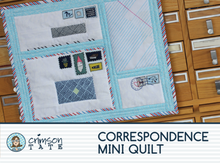 Load image into Gallery viewer, Correspondence Mini Quilt Pattern
