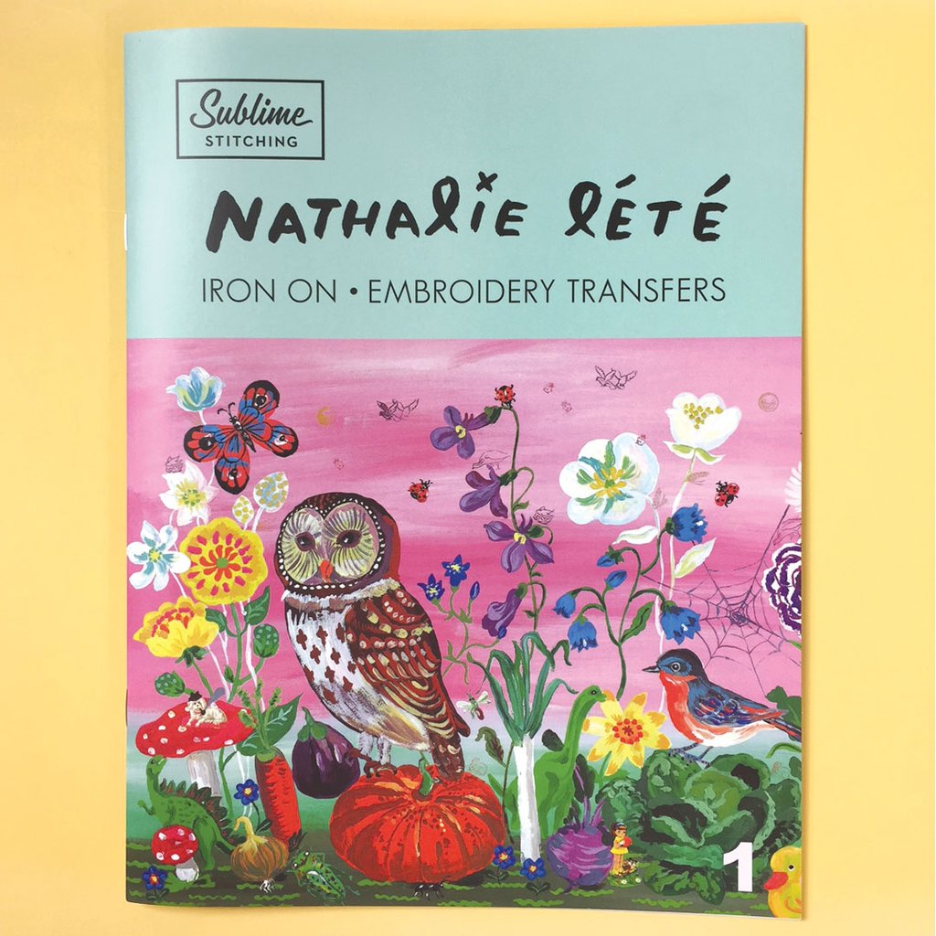 Sublime Stitching Nathalie Lete Portfolio Embroidery Iron on Transfers
