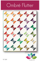Load image into Gallery viewer, V &amp; Co quilt pattern ombre butterfly

