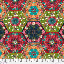 Load image into Gallery viewer, Small Rounds in Multi from Land Art 2 by Odile Bailloeul for Freespirit Fabrics
