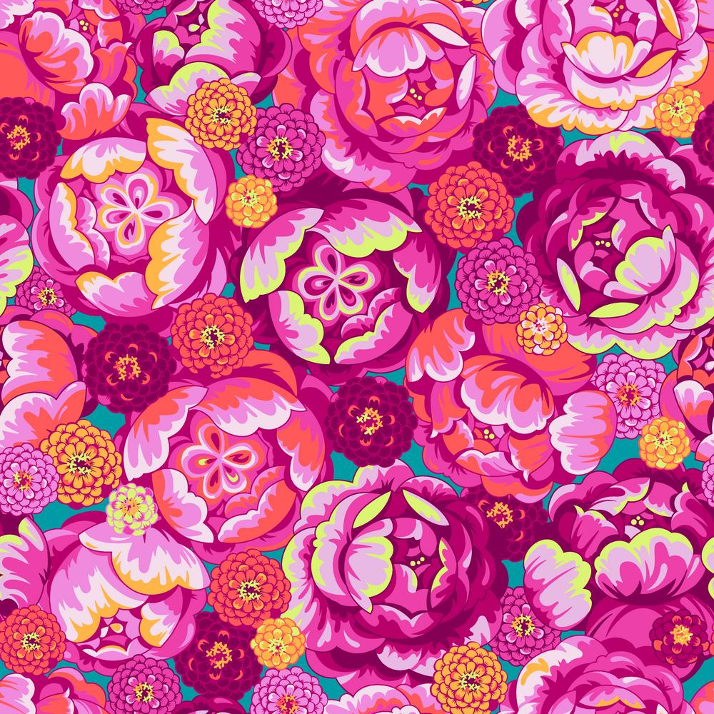 Bourgeois Bloom - Magenta Belle Epoque by Stacy Peterson for Freespiri –  Moonlight Quilters