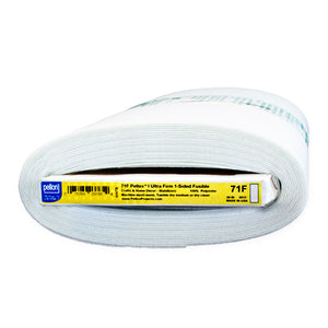 Peltex 71F Pellon 1 sided fusible ultra firm stabilizer white