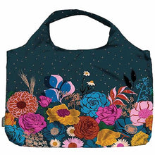 Load image into Gallery viewer, Meori Ruby Star Society Melody Miller Pocket Shopper Navy Shine Reusable Bag
