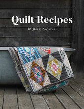 Load image into Gallery viewer, Quilt Recipes Jen Kingwell Patterns and baking recipes Austrailia Aussie Designer Hard Cover Coffee Table Book for Quilters
