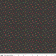 Riley Blake Designs Holly Holiday Holly berry charcoal gray christmas fabric cotton quilting