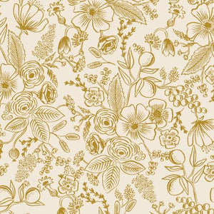tone on tone floral gold classics holiday rifle paper company botanical metallic