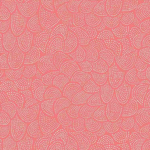 Speckle Blender Coordinate Papaya Dear Stella dots on peach Illuminary Sea cotton quilt fabric material