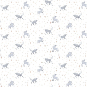 Secret Forest Unicorns in White by Dear Stella