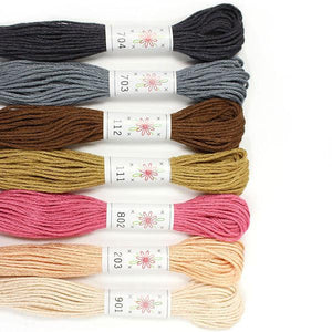 Egyptian Cotton Mercerized embroidery floss Portrait Palette Sublime Stitching thread