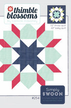 Load image into Gallery viewer, Thimble Blossoms Camille Roskelley Simply Swoon quilt pattern baby throw bed size quilt instructions directions 
