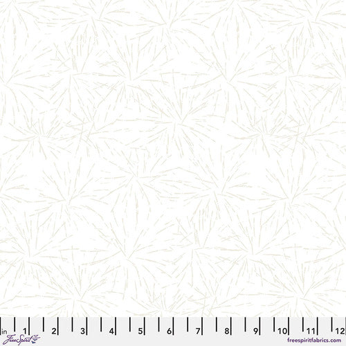 Shirtings Blast in White by Victoria Findlay Wolfe for Freespirit Fabrics low volume tone on tone white on white with crackled spiderweb design high quality cotton fabric material for quilting garments bags sewing projects