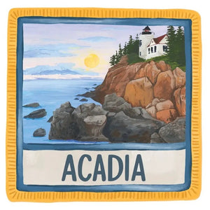 1 Canoe 2 Acadia National Park Sticker