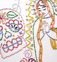 Sublime Stitching Embroidery Transfers Dia de los muertos