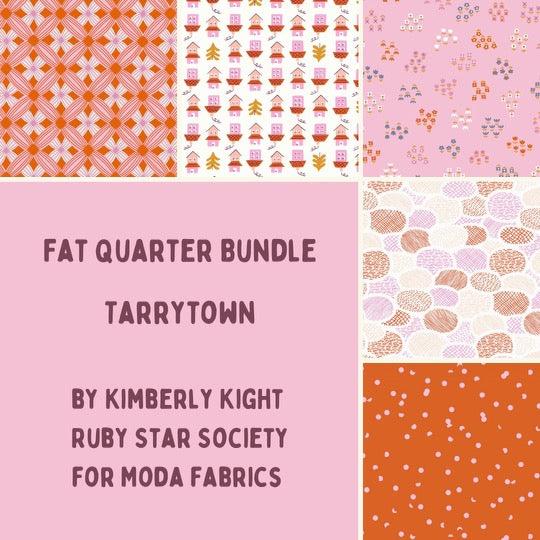 Tarrytown (Ruby Star Society) Pink Fat Quarter Bundle – Moonlight Quilters