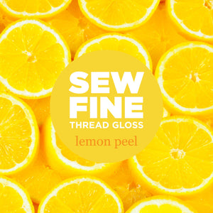 Sew Fine Thread Gloss Lemon Peel