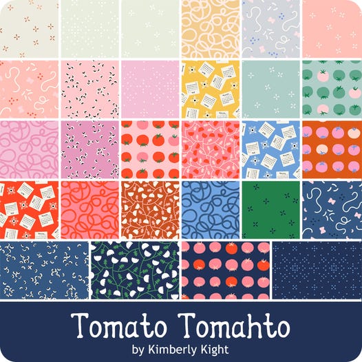 Tomato Tomahto Charm Pack, Kimberly Kight for Ruby Star Society