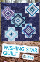 Load image into Gallery viewer, Crimson Tate Wishing Star Quilt Pattern
